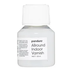 Allround-lack, vattenbaserat matt skyddslack för inomhusbruk, 50 ml