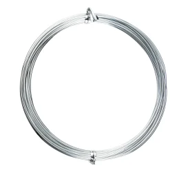 Aluminiumtråd silver 1,5 mm