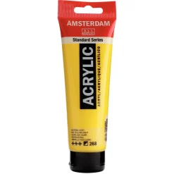 Amsterdam Acrylic akrylfärg 120 ml Azo Yellow Light 268