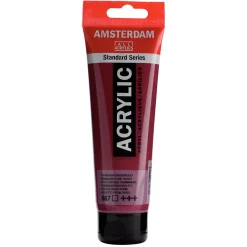 Amsterdam Acrylic akrylfärg 120 ml Permanent Red Violet 567