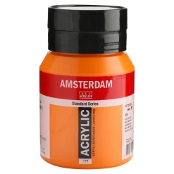 Amsterdam Acrylic akrylfärg 500 ml Azo Orange 276