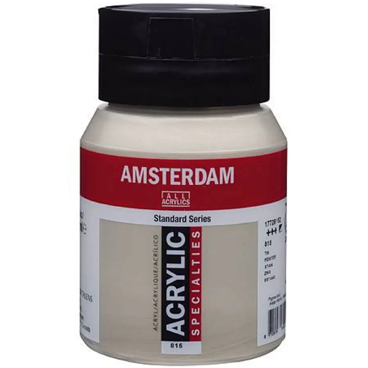 Amsterdam Acrylic akrylfärg 500 ml Pewter 815