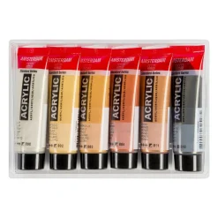 Amsterdam Acrylics Metallic Set - 6 x 20 ml