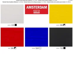 Amsterdam Acrylics Mixing Set - 5 x 120 ml