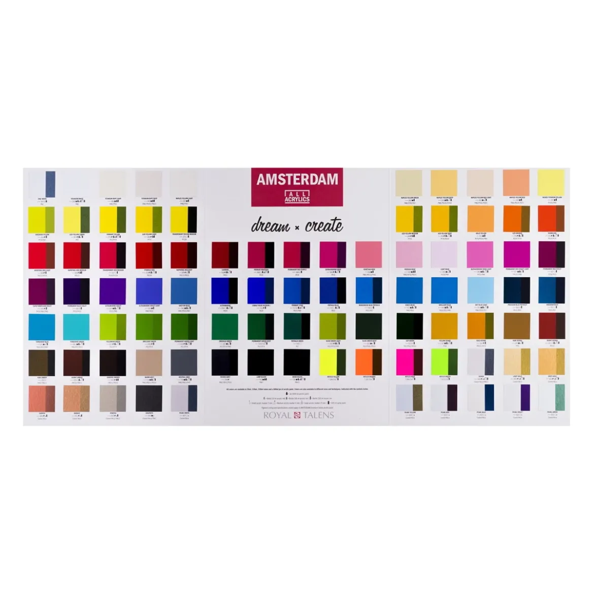 Amsterdam akrylfärg 1000 ml Titanium White - 105