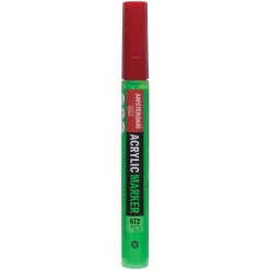 Amsterdam akrylmarker 4 mm Reflex Green - 672 – UV, UV-färg
