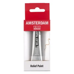 Amsterdam Relief Paint 20 ml - Silver (800)