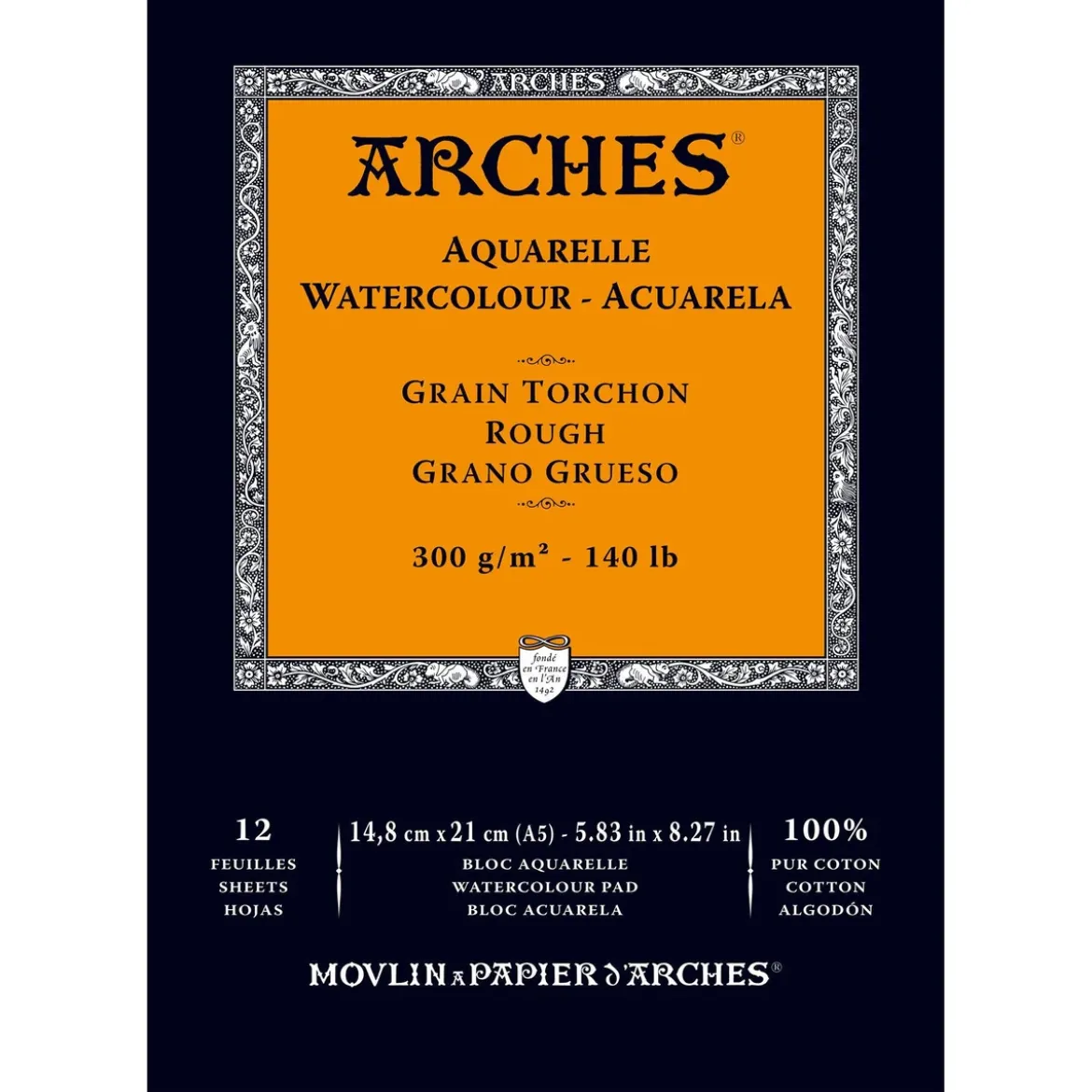 Arches akv.block GT A5 300g