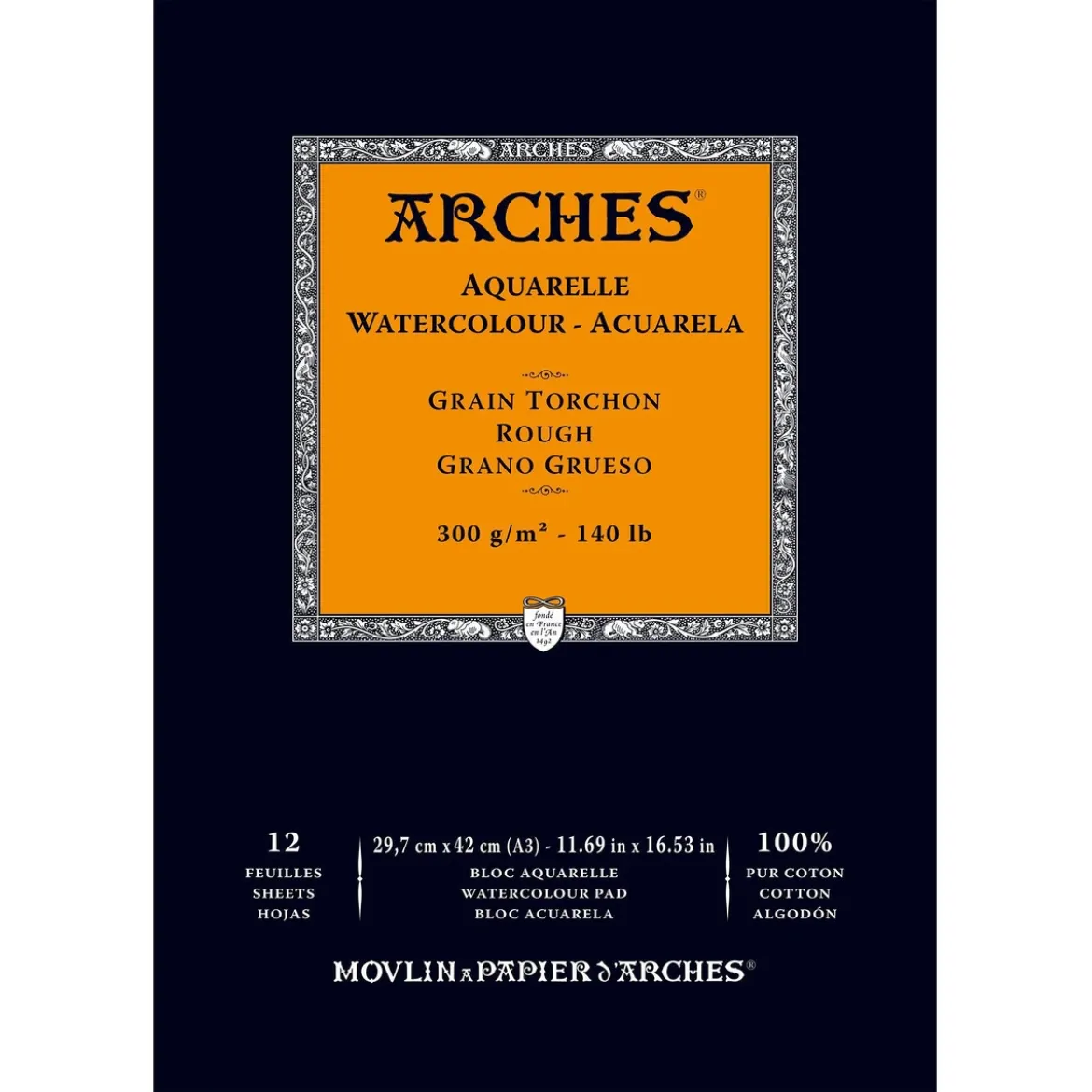 Arches akv.block GT A3 300g
