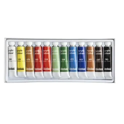 Beginners Acrylic Paint, akrylfärger för nybörjare 12×12 ml