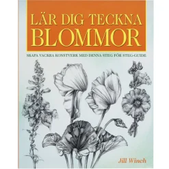 Bok: Lär dig teckna blommor