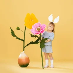 Cartotecnica Rossi kräppapper 17A3 – ljungrosa, 180 g rulle (144 g/m²) à 50×250 cm