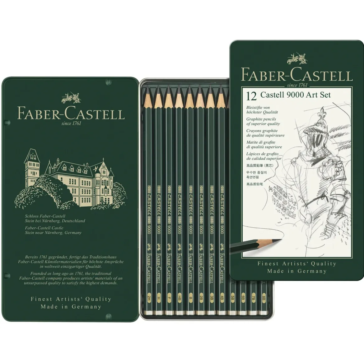 Castell 9000 Art Set 12 st