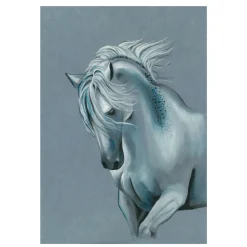 Clairefontaine Paint ON Multi Techniques block A5 (148×210 mm), 15 blåa / denimfärgade ark, 250 g/m²