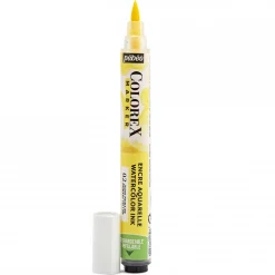 Colorex Marker Primary Yellow – marker med akvarellbläck och penselspets