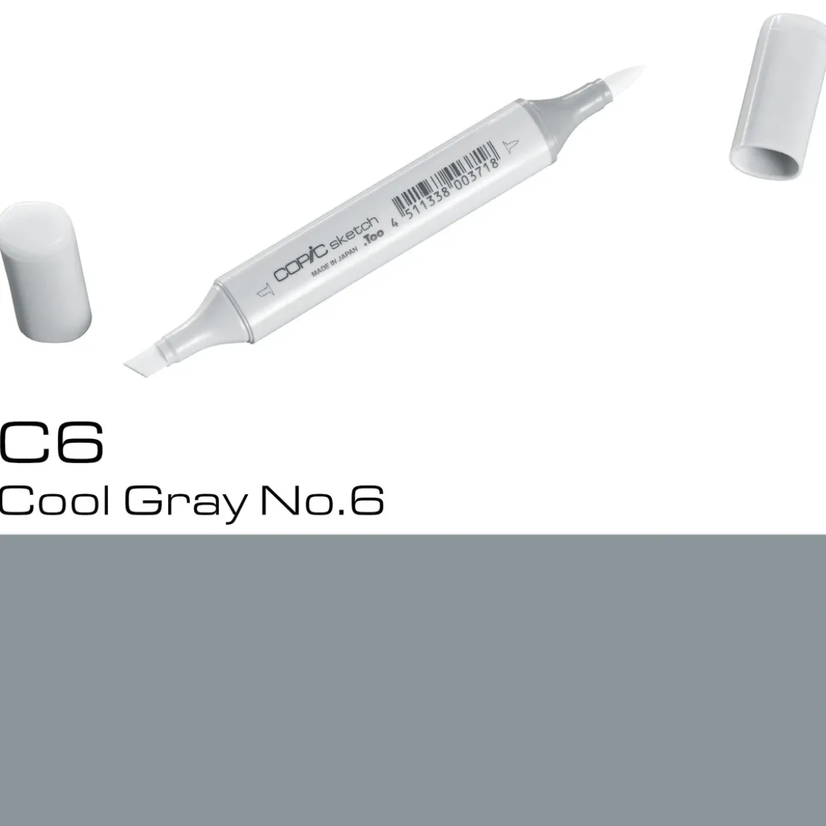 Copic Sketch C6 Cool Gray