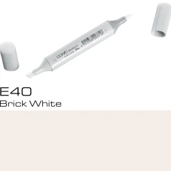 Copic Sketch E40 Brick White