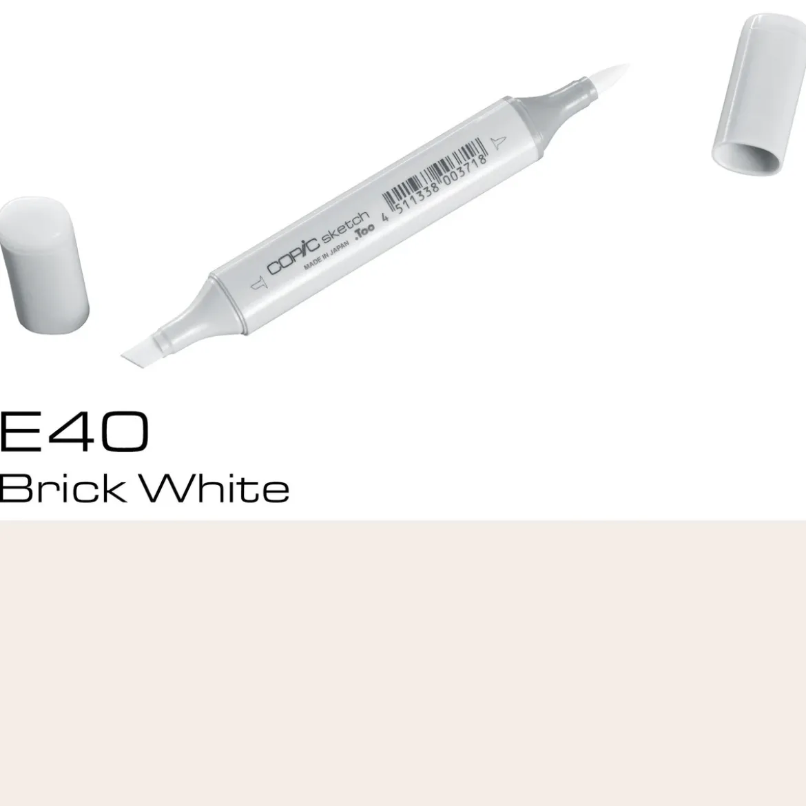 Copic Sketch E40 Brick White