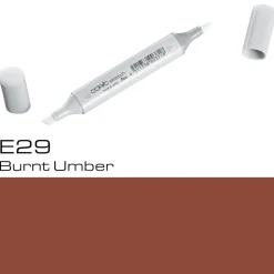 Copic Sketch E29 Burnt Umber