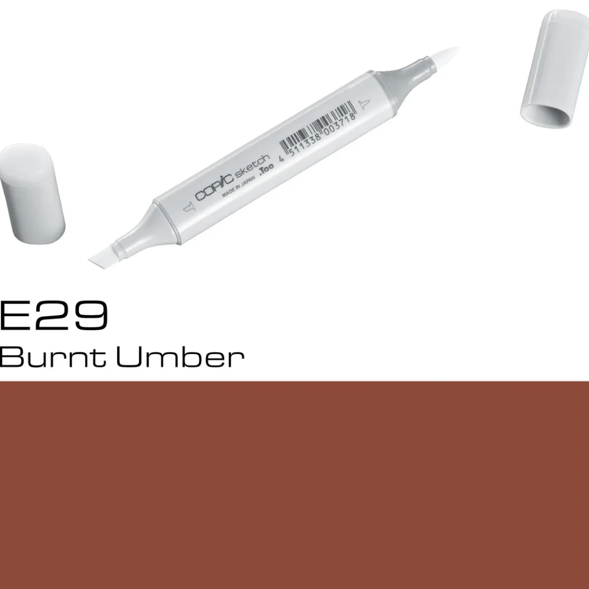 Copic Sketch E29 Burnt Umber