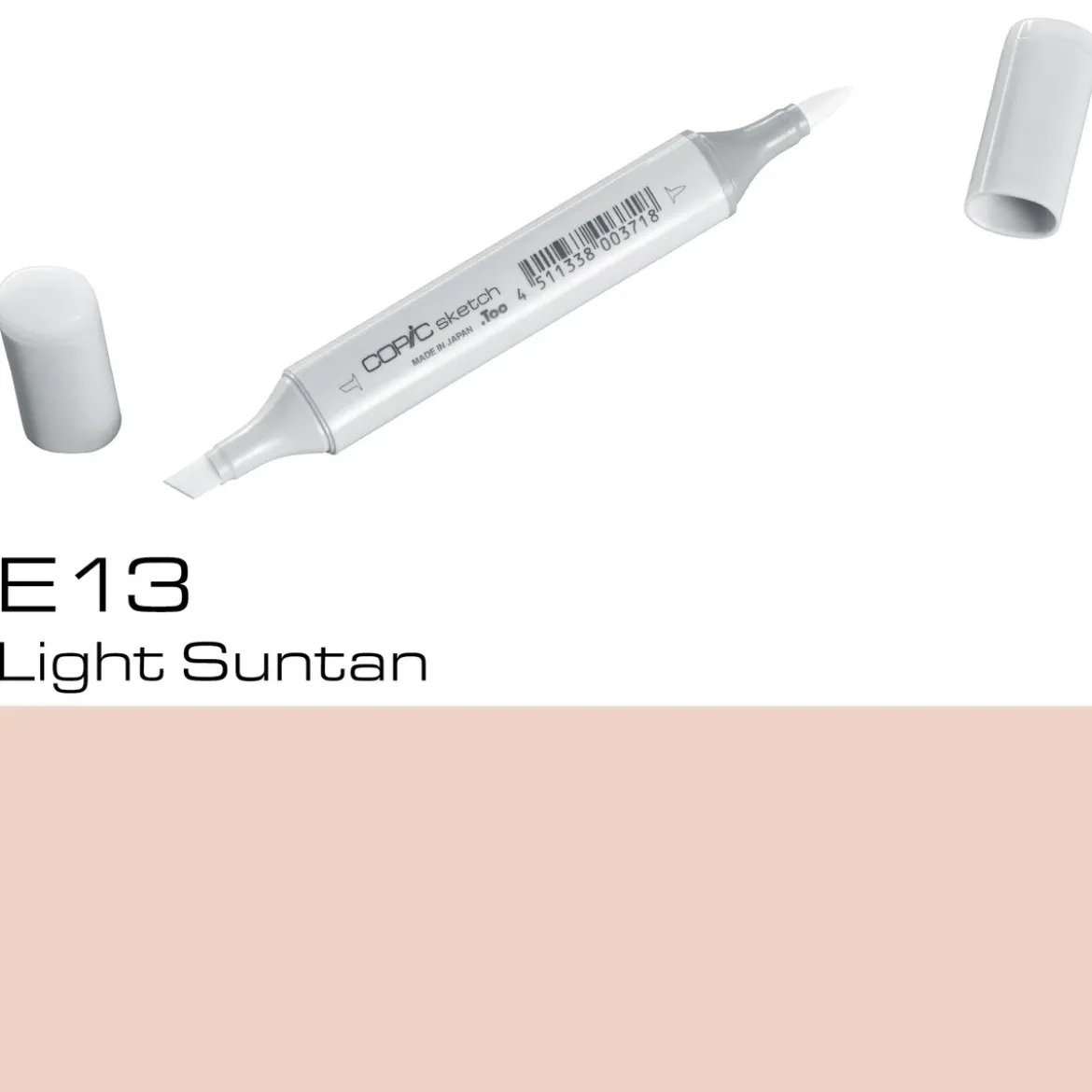 Copic Sketch E13 Light Suntan