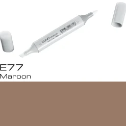 Copic Sketch E77 Maroon