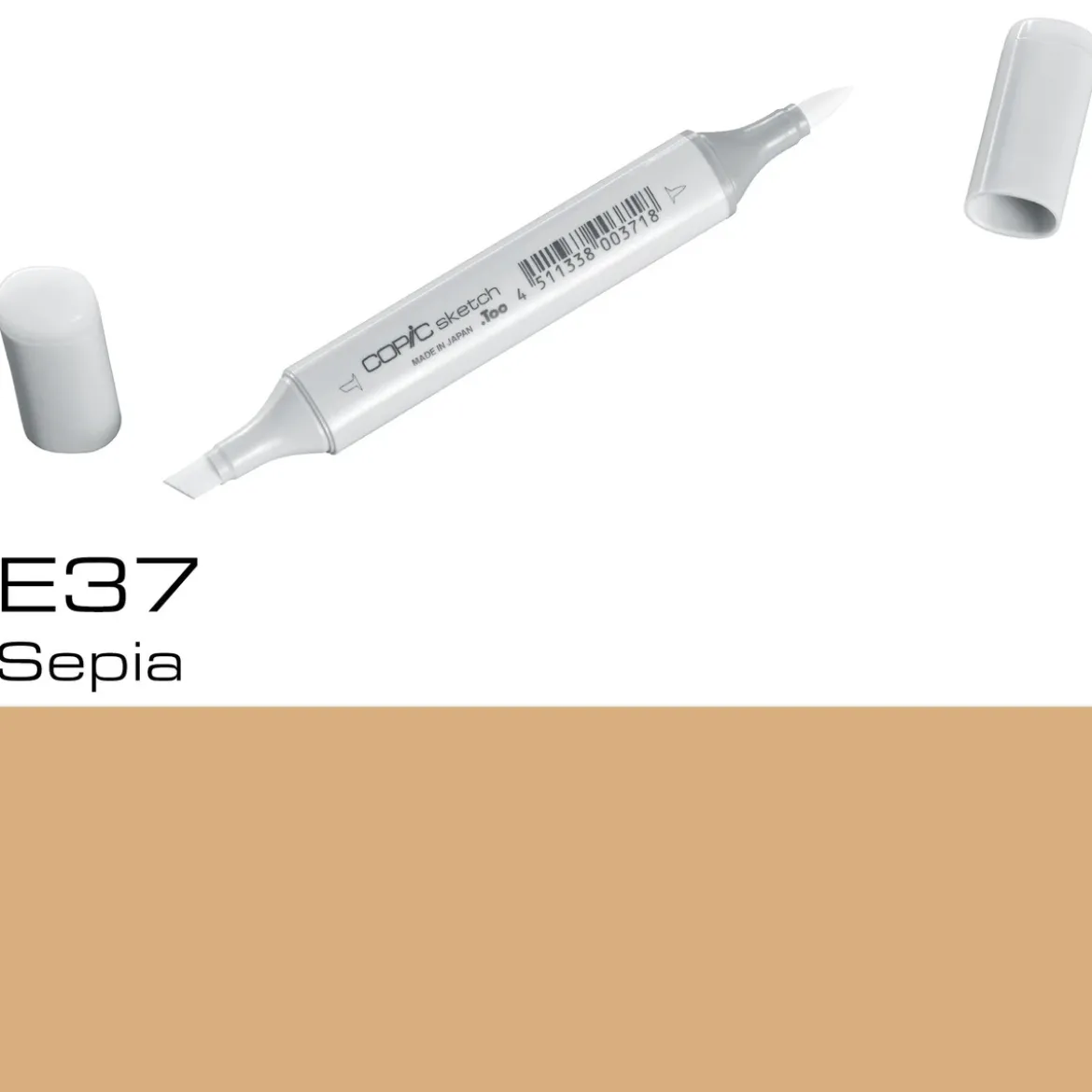 Copic Sketch E37 Sepia