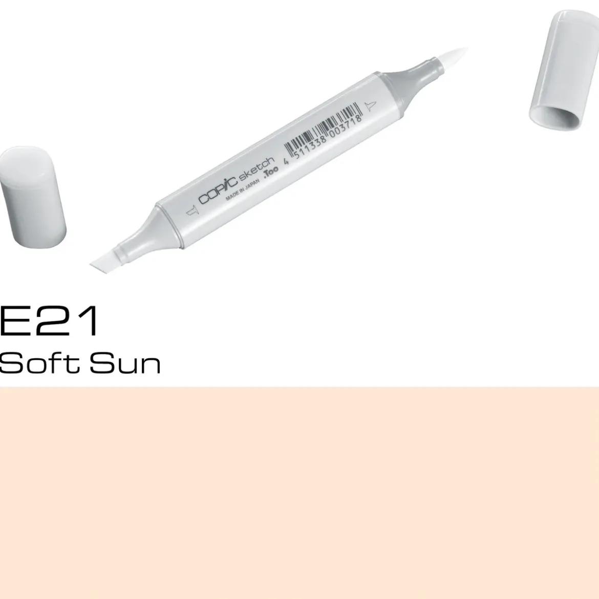 Copic Sketch E21 Soft Sun