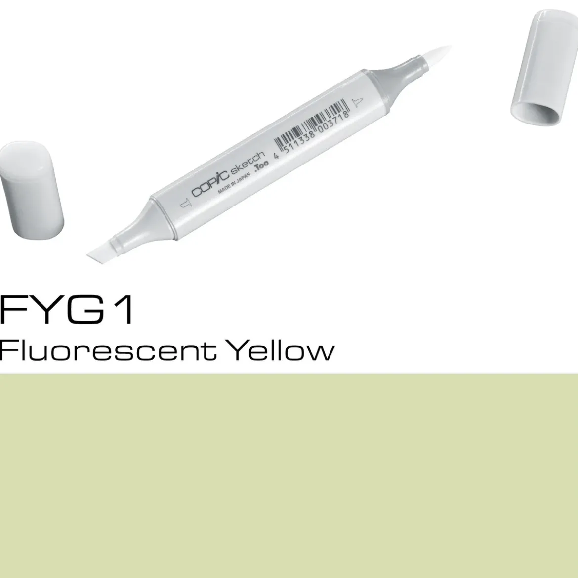 Copic Sketch FYG1 Fluo Yellow
