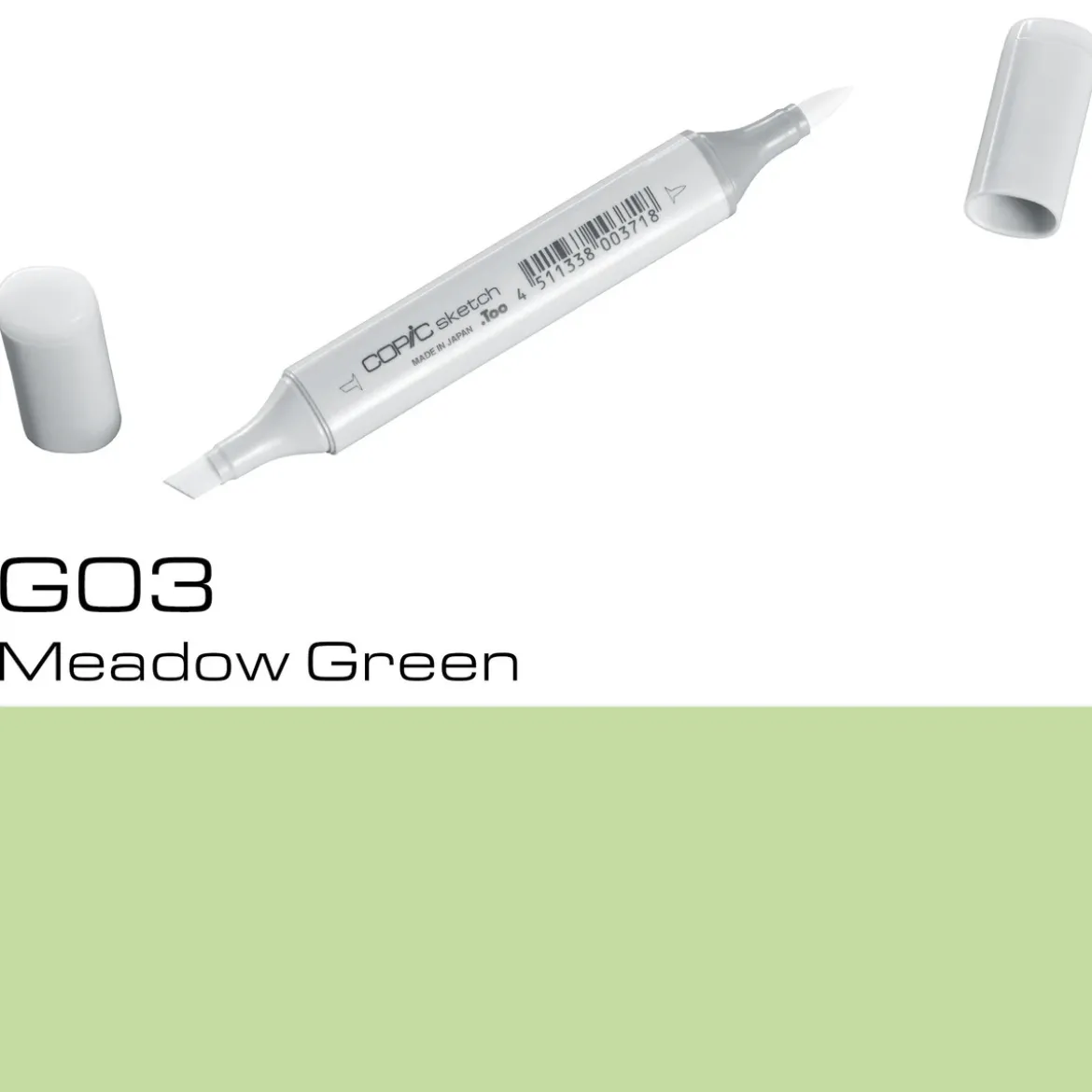 Copic Sketch G03 Meadow Green