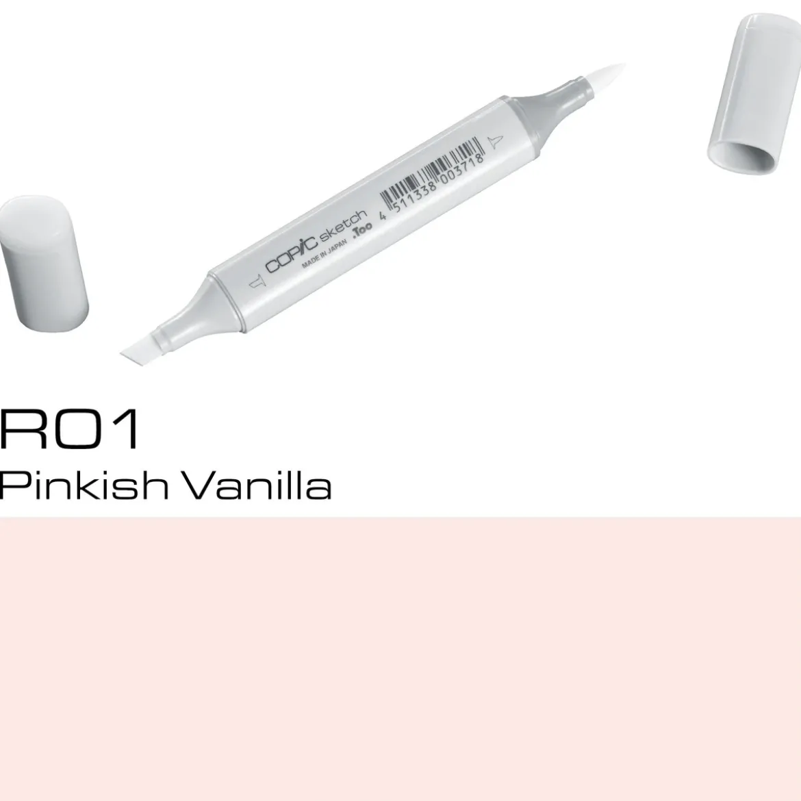 Copic Sketch R01 Pink. Vanilla