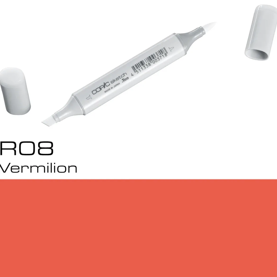 Copic Sketch R08 Vermilion