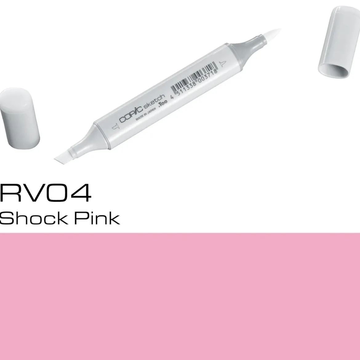 Copic Sketch RV04 Shock PInk