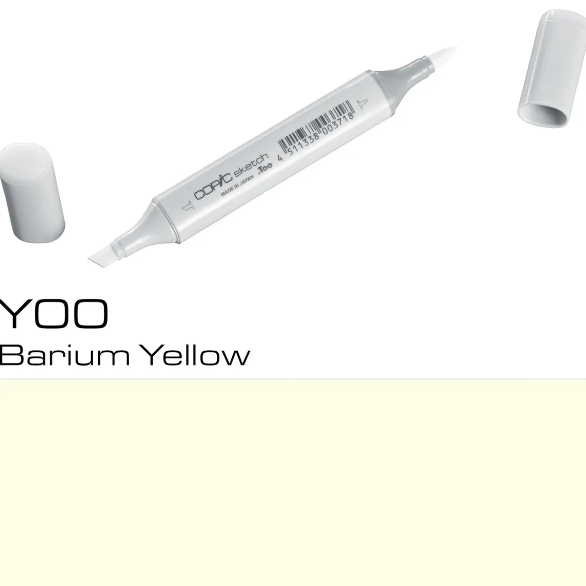 Copic Sketch Y00 Barium Yellow
