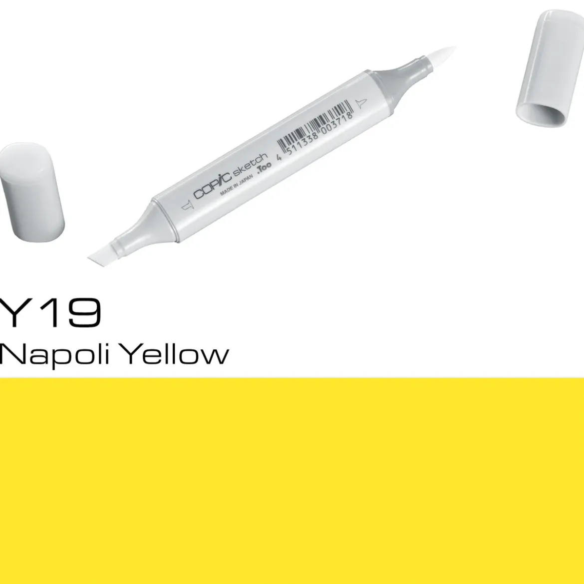 Copic Sketch Y19 Napoli Yellow