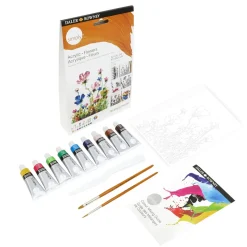 Daler-Rowney Acrylic Flowers Set – allt för att måla blommor med akrylfärg