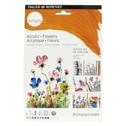 Daler-Rowney Acrylic Flowers Set – allt för att måla blommor med akrylfärg
