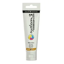 Daler-Rowney System3 Heavy Body akrylfärg 59 ml – Yellow Ochre 663