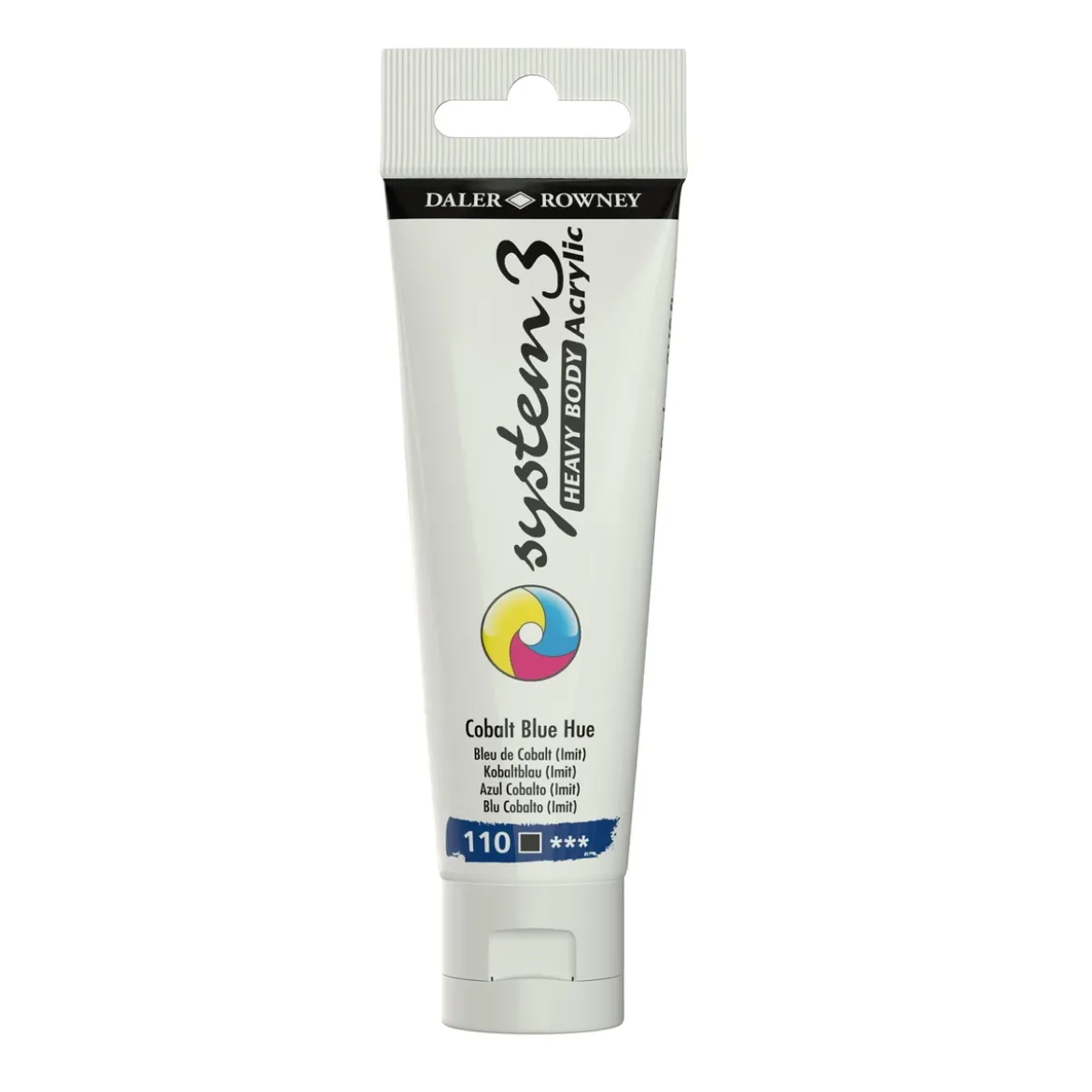 Daler-Rowney System3 Heavy Body akrylfärg 59 ml – Cobalt Blue Hue 110