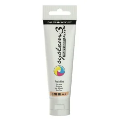 Daler-Rowney System3 Heavy Body akrylfärg 59 ml – Peach Pink 578