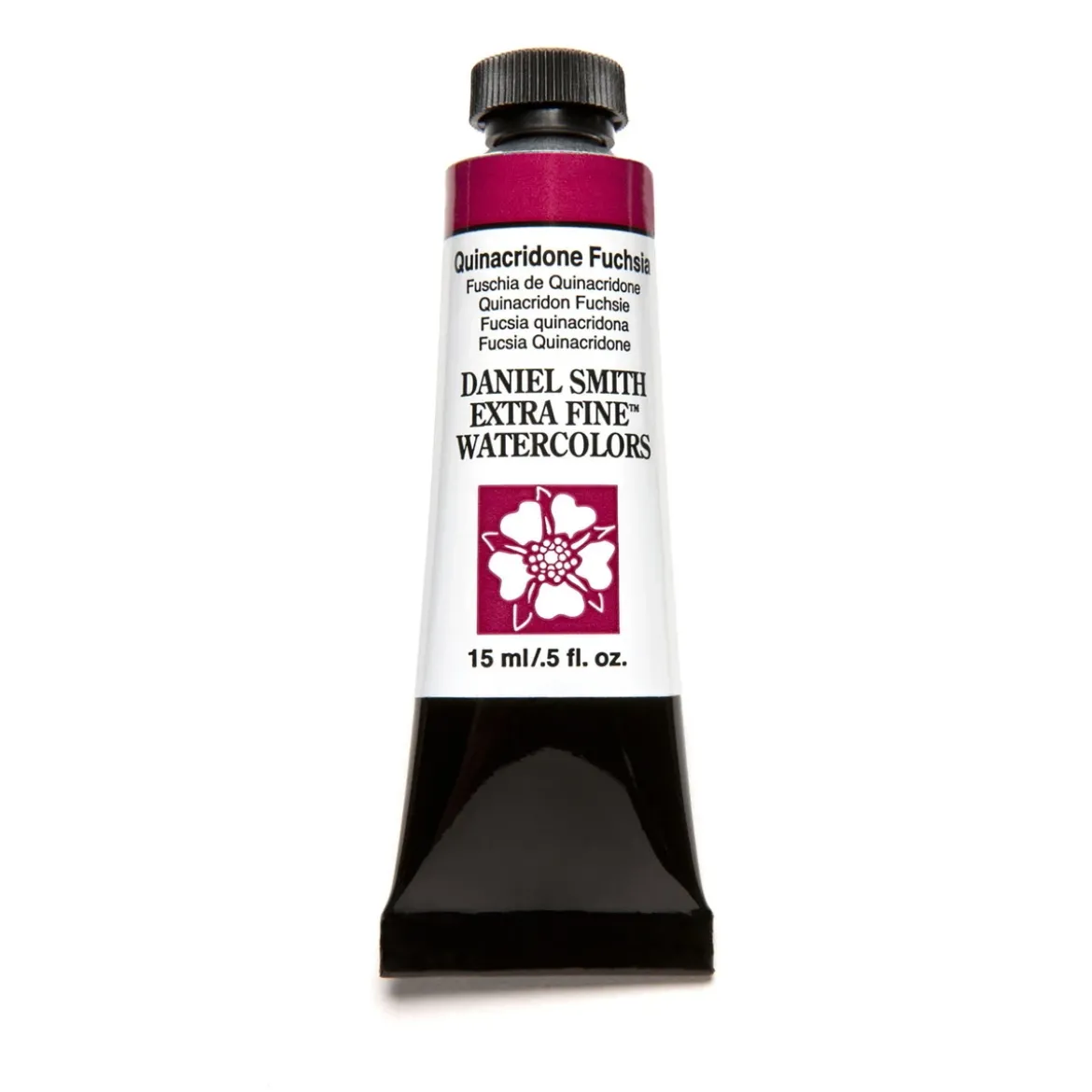 Daniel Smith akvarellfärg 15 ml Quinacridone Fuchsia