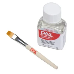 DAS Vernidas Varnish Professional klarlack 75 ml + pensel