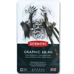 Derwent Graphic medium 12 st