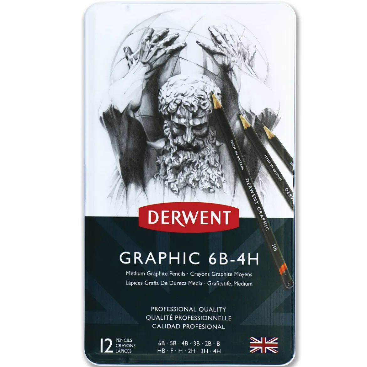 Derwent Graphic medium 12 st
