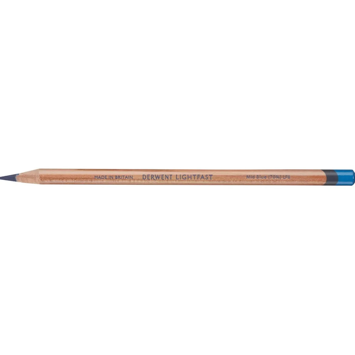 Derwent Lightfast färgpenna – Mid blue 70% (2)