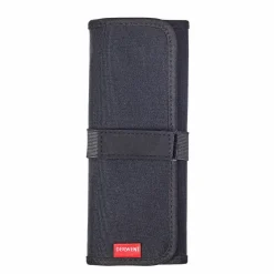 Derwent pennfodral av svart canvas för 24 pennor. 9×21×2 cm (hopvikt)