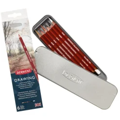 Derwent Soft Drawing 6st