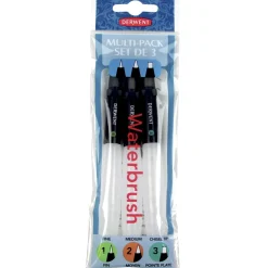 Derwent vattenpensel 3-pack