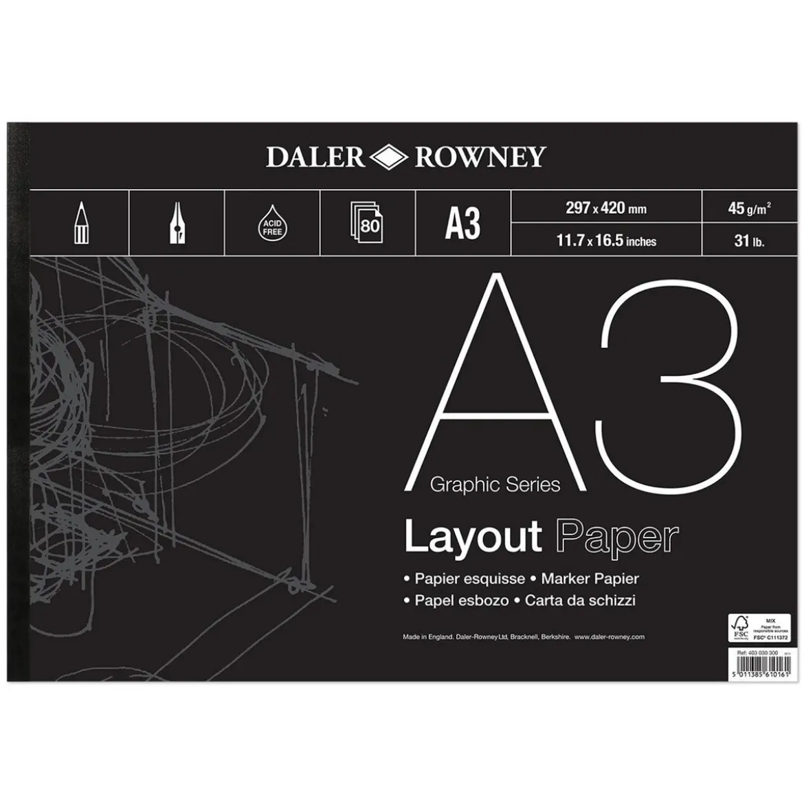 DR Layoutblock 45g A3