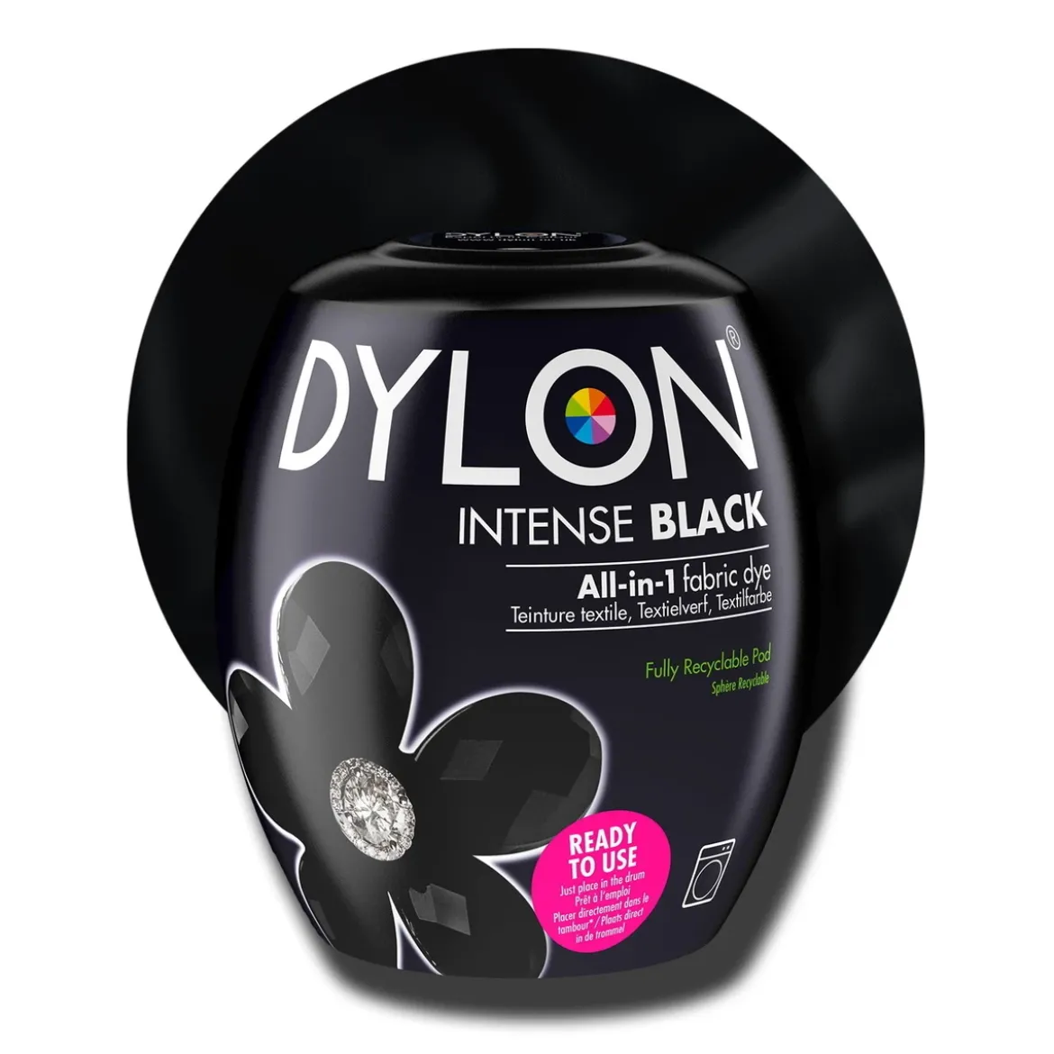 Dylon Pod All-in-1 textilfärg – Intense black